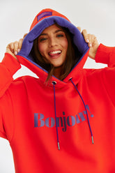 Bonjour Adieu hoodie